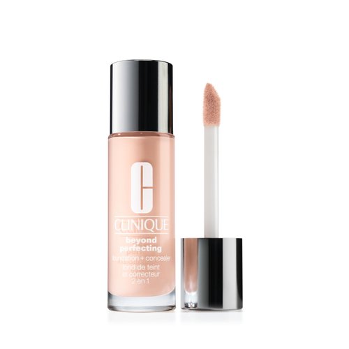 Clinique Beyond Perfecting Liquid Lightweight Full Coverage Foundation + Concealer For Dry Combination to Oily Skin Types, Breeze