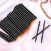 KINGMAS 100 Pack Eyeliner Brush, Disposable Ultra-fine Point Eyeliner Applicator Cosmetic Eye Wands Eye Liner Makeup Tool