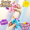 Light Pink Unicorn Stuffed Animals, Kawaii Plushies for Girls and Boys, Soft Unicorn Mini Plush Toys Key Chains, Fun and Cuddly Plush Toy for Kids, Small and Cute Stuffed Animal for Birthday Gifts