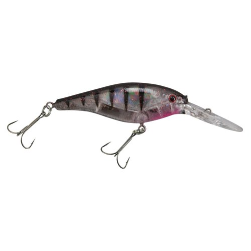 Berkley Flicker Shad Fishing Lure, Flashy Ghost, 5/16 oz, 2 3/4in | 7cm Crankbaits, Size, Profile and Dive Depth Imitates Real Shad, Equipped with Fusion19 Hook