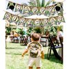 Mickey-Safari Birthday Party Decorations- Let's Go Wild Jungle Safari Party Banner Wild One Mickey Birthday Party Supplies