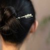 Flower Hair Pins Chinese Chopstick for Women Hair Sticks Japanese Hair Chopstick Bun Maker Long Hair Handmade Chignon Maker Hair Accessories (Bamboo)