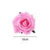 Pokinge 4Pcs Simulated Rose Hairpin Blossom Bridal Flower Hairpin Clip Floral Brooch Pin Women Hair Accessories Bridal Rose Brooch For Wedding