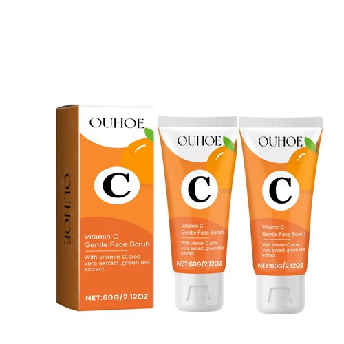 OFOCASE Vitamin C Gentle Facial Cleanser,gentle on The Face, Brightening The Skin, Exfoliating and Moisturizing for A Long Time, Making The Skin Radiant, Easy To Use, and Long-lasting Fresh