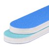 25pcs - PANA Mini Double-Sided Emery Nail File for Manicure, Pedicure, Natural, and Acrylic Nails - Blue/Light Blue (Grit 180/240)