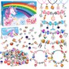 BIIB Bracelet Making Kit for Girls, Art Supplies for Girls Ages 8-12, Arts and Crafts for Girls Kids Ages 8-12, Girls Toys Age 6-8, Jewelry Making Supplies, Unicorns Gifts for 6-12 Year Old Girls