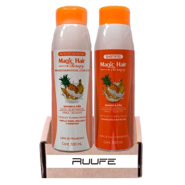 shampoo and conditioner set (2 pack) Magic Hair Anti caida anti-hair loss kit shampoo + magic hair conditioner