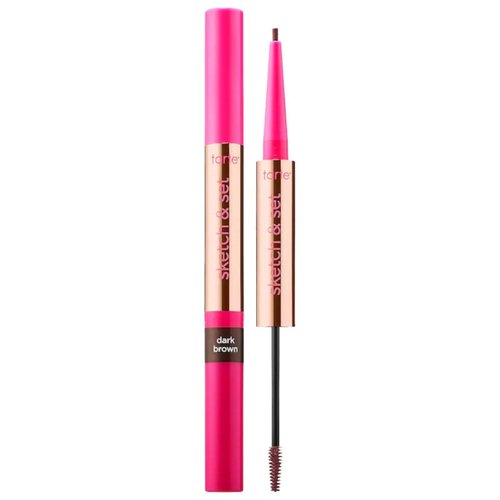 tarte Sketch & Set™ Brow Pencil and Tinted Gel Dark Brown