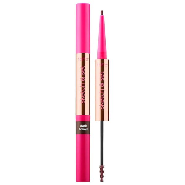 tarte Sketch & Set™ Brow Pencil and Tinted Gel Dark Brown