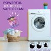 Eco-Gals Eco-Squares laundry detergent sheets with zero waste dry soap technology for cleaning linen and clothes in regular and high efficiency top and front load washing machines, Lavender