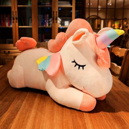 YUCHNG Pink Unicorn Plush Toy Unicorn Stuffed Animal Soft Plush Pillow 11 Inch, Plush Unicorn Birthday Gift Soft Plush Toy, Gift for Children, Friends