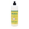 MRS. MEYER'S CLEAN DAY Liquid Dish Soap, Biodegradable Formula, Honeysuckle, 16 fl. oz