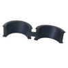 DGBRSM 4PCS Bicycle Handlebar Rubber Gasket Handlebar Stem Shim Spacer Adapters Bike Stem for Road Mountain Bikes Fits 22.2/25.4 mm to 31.8 mm Bike Stem