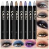 AMY'S DIARY Eyeshadow Pencil Cream Stick 8Pcs Set, Eye Eyeshadow Waterproof Shimmer Metallic Eyeshadow Crayon Stick Sombras En Crema Para Ojos (8PC Set01)