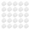 MECCANIXITY 60Pcs Plastic Gears 9 Teeth Plastic Shaft Gears Model 092AA Reduction Gear for RC Car Model DIY Robot,White Module 0.5