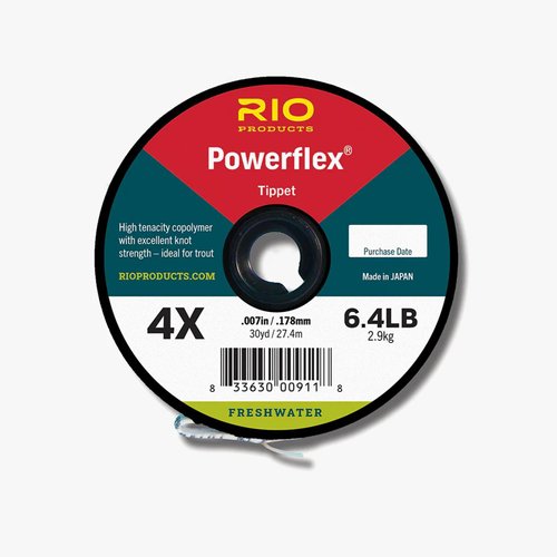 Rio Fly Fishing Tippet PowerfleX-.019 Tippet 25yd 35Lb Fishing Tackle, Clear