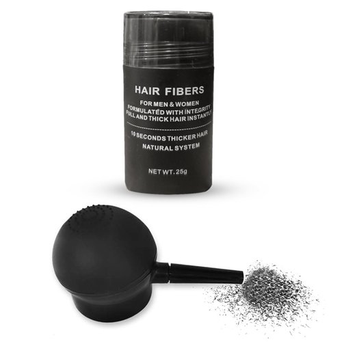 CHOISIE1 Human Hair Fibers Barber Strong Lock Hair Fibers in Place Natural Finishing Hair Building Fibers