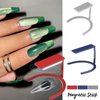 JCAKES 6pcs Cat Eye Nail Magnet with Bracket Cat Eye Magnet for Nails Magnetic Gel Polish Multi-Function Strong Nail Polish Magnet Stick Manicure Design Tool for Home DIY, Salon, Studio