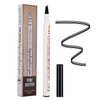 DEVIMIC Eyebrow Tattoo Pen, Microblading Eyebrow Pencil, with a Micro-Fork Tip Applicator, Create Natural Looking Eyebrows, Easy to Use and Stays All Day (Black)