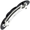 Camila Paris CP2254 French Hair Barrette Clip for Girls, Handmade, Metal Automatic Clasp Strong Hold Grip Hair Clips for Women, No Slip and Durable Styling Girls Hair Accessories, Made in France