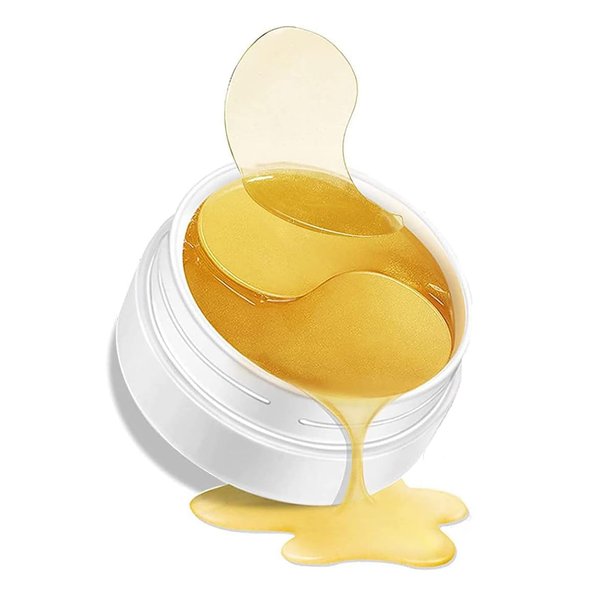 Theshiry Under Eye Patches, 24K Gold Eye Masks, Eye Patches for Dark Circles and Puffiness, Reduce Under Eye Bags and Smooth Wrinkles, Eye Pads With Collagen(30 Pairs).