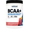 Nutricost BCAA + Hydration Powder (Raspberry Lemonade) 30 Servings - Branched Chain Amino Acids with Hydration Complex - Gluten-Free, Non-GMO