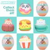 Hamee Anirollz [Surprise Capsule Series] Cute Water Filled Squishy Toys [Birthday Gift Bags, Party Favors, Gift Basket Filler, Stress Relief Toys] – 1 Pc. (Mystery – Blind Capsule)