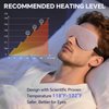 Heated Eye Mask for Dry Eyes, FSA/HSA Certified 20-Temp & 5-99 Min Therapy for MGD, Blepharitis Relief, Precision Steam Compress with Flaxseed