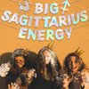Big Sagittarius Energy Banner, Iridescent Foil Banner for Sagittarius Season Nov/Dec Birthday Party Decor,Sagittarius Season Decor, Astrology Party Supplies