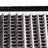 Bodermincer 120pcs 8-10-12-14mm Mixed,10-12-14-16mm Mixed Segment Clusters Individual Lashes Professional Makeup Individual Cluster EyeLashes Grafting Fake False Eyelashes Eyelash Extension Individual