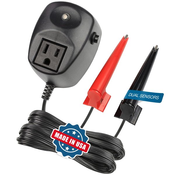 HydroCheck HC6000v2 Sump Pump Float Switch: Hi-Lo Sensors, Built-in Alarms | Versatile, No Cleaning & No Moving Parts,Prevents Flooding in Basements, Pools, and More! Proudly Made in USA