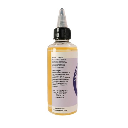 Lavender Rosemary Mint Natural Hair Oil with Vitamin E for Women & Men - 100ml - Promotes Growth, Strengthens, Repairs Split Ends - Non-Greasy Formula for All Hair Types