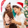 Beauty Star Mannequin Head with 80% Real Human Hair, Manikin Doll Head for Hair Styling, Cosmetology Makeup Hairdressing Training Practice Head with Clamp Stand and DIY Hair Styling Braiding Set