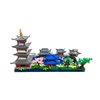 Kadablk Architecture Chinese Style of Suzhou Garden,Hangzhou's West Lake with Iconic pagodas and Stone Bridges Mini Bricks, Asian Style Micro Building Blocks Set,950 PCS for Adults and Kids