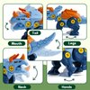 Fajiabao Dinosaur Toys for 3 4 5 Year Old Boys, Take Apart Dinosaur Toys for Kids, STEM Building Kids Toys with Electric Drill Construction Birthday for Kids Girls Boys Toys Age 3-8 Year Old