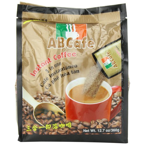 ABCafe 3 in 1 Instant Coffee, Strong, 20-Count