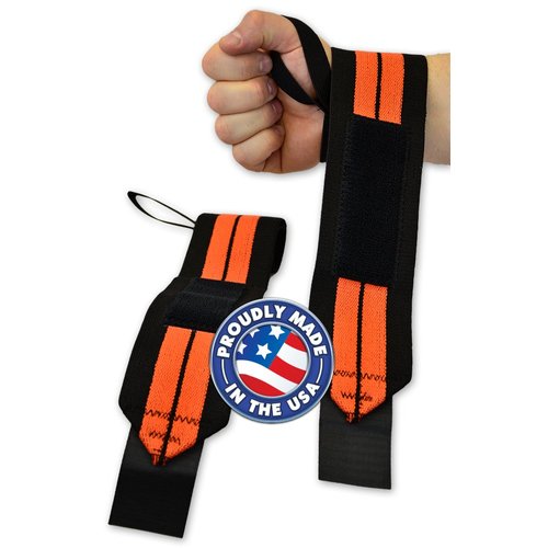 Titan Support Systems Max RPM Powerlifting Wrist Wraps (12 inch Length)