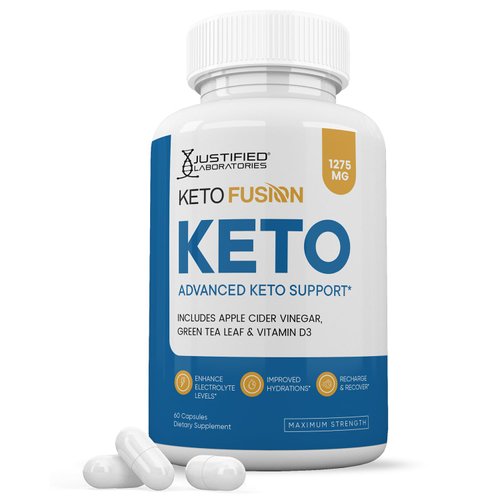 Keto Fusion Keto ACV Pills 1275MG Keto Support Blend Capsule Alternative to Keto ACV Gummies Formulated with Apple Cider Vinegar Extra Virgin Olive Oil Powder Green Tea Leaf 60 Capsules