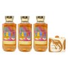 Bath & Body Works Tutti Frutti Candy 3 Pack Shower Gel Set with a Peach Gardenia Bar Soap - Full Size
