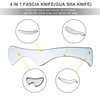 Muscle Scraper Tool, Gua Sha Tool, Scraping Massage Tools, Stainless Steel Scraping Tool, IASTM Tools, Fascia Massage Tool to Physical Therapy for Scar Tissue, Soft Tissue, Relieve Body Pain