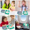 Mermaid Sticker Book Crafts for Kids Ages 4-8 Sticker Paint Books Stickers for Kids Girls Birthday Party Favors Road Plane Travel Learning Number Toys Activity Books (Mermaid)