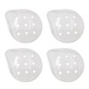 4 Pcs 9-Hole Plastic Eye Patches, Breathable and Comfortable, Eye Protection, Suitable for Children, Adults Eye Surgery Covering, Breathable After Surgery Eye Protection