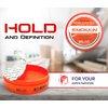 NNOVATION SMOKKIN Professional Hair Gel Wax - Perfect for Curl & Wave Hair - Styling Hair Gel Wax with Multipurpose use 4 in 1, Ultra Smooth & Long-Lasting Shine, (ORANGE)