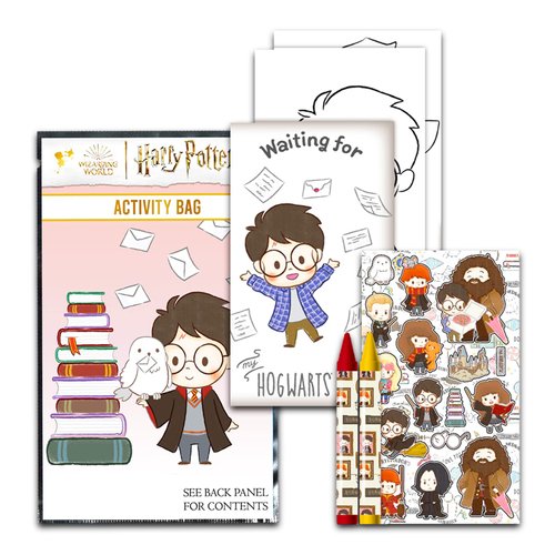 Harry Potter Birthday Party Favors Set - Bundle with 24 Harry Potter Play Packs | Mini Coloring Books, Stickers, and More for Goodie Bags (Harry Potter Party Supplies)