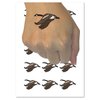 Canadian Goose Canada Temporary Tattoo Water Resistant Fake Body Art Set Collection - 54 1" Tattoos (1 Sheet)