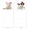 The Best Card Company - Variety Pack of 20 Blank Christmas Greeting Cards with Envelopes, Humor Holiday Assortment for Men and Women (10 Designs, 2 Each) - Christmas Copy Cats AM6596XSB-B2x10