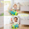 VoMii Musical Turtle Baby Toys 6 to 12 Months, Infant Crawling Tummy Time Development Toys, Light up Music Toys for 7 8 9 10 11 Months Old, Christmas Birthday Gifts for 1-2 Year Old Boy Girl