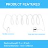 Water Flosser Replacement Hose & 2 Toothbrush Heads for Waterpik Sonic-Fusion SF-01/02/03/04 ， Repair Kit with Tools, Easy Installation
