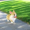 Larcele Micro Dog Building Blocks Pet Mini Building Toy Bricks,950 Pieces KLJM-02 (Welsh Corgi)