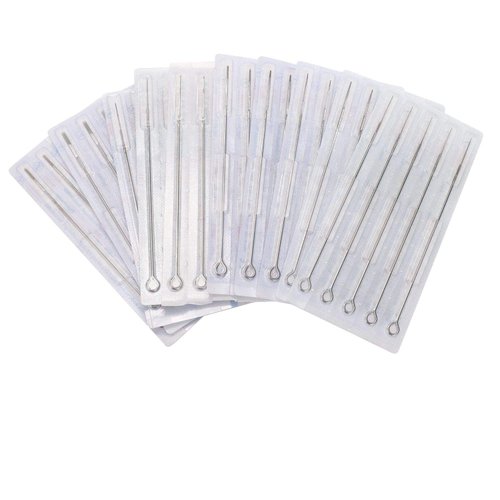 Tattoo Needles,50pcs Disposable Bugpin Needles Premium Quality Tattoo Needle Liners 1RL Tattoo Needles 1 Round Liner (1RL)